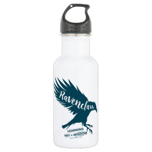 Botella De Agua Harry Potter   RAVENCLAW™ Silhouette Typography