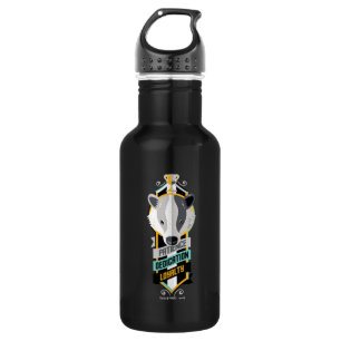 Botella De Agua Harry Potter Sigil de los rasgos de la casa HUFF