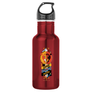 Botella De Agua Harry Potter   Sigilia de rasgos de casa GRYFFINDO