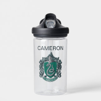 Botella De Agua Harry Potter | Slytherin | Añade tu nombre
