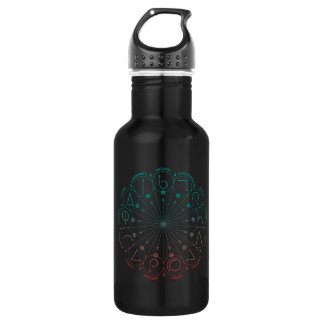 Botella De Agua Harry Potter Spell | Gráfico de instrucciones Wand
