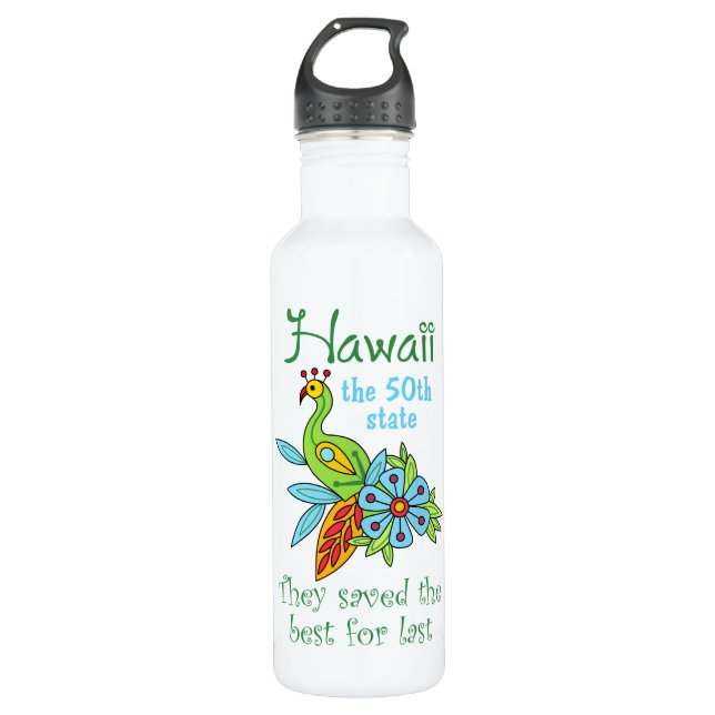 Botella De Agua Hawái (Anverso)