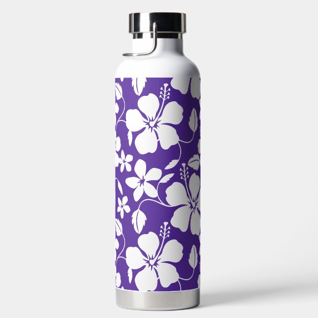 BOTELLA DE AGUA HAWAIIAN HULA (HIBISCUS) PURPLE (Derecha)