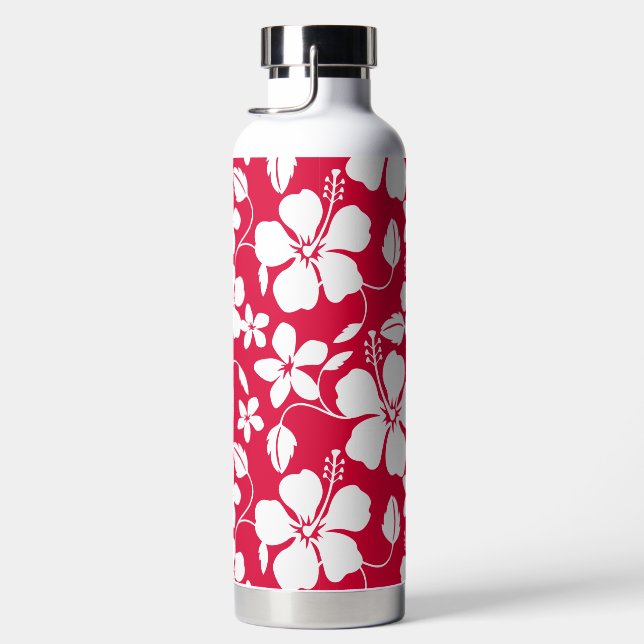 BOTELLA DE AGUA HAWAIIAN HULA (HIBISCUS) RED (Derecha)