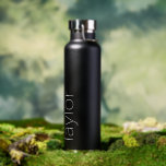 Botella De Agua Haz tu propio nombre personalizado<br><div class="desc">Haz tu propio nombre personalizado botella de agua de Ricaso - disponible en diferentes colores</div>