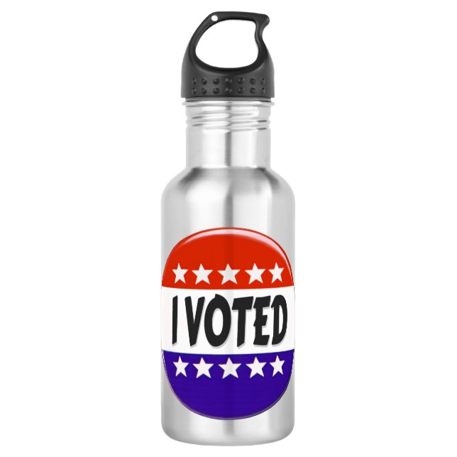 Botella De Agua He votado (Anverso)