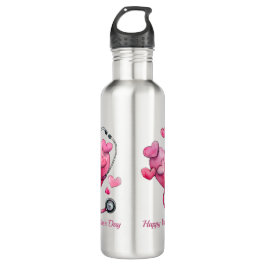 Botella De Agua Healing Hearts Valentine Design