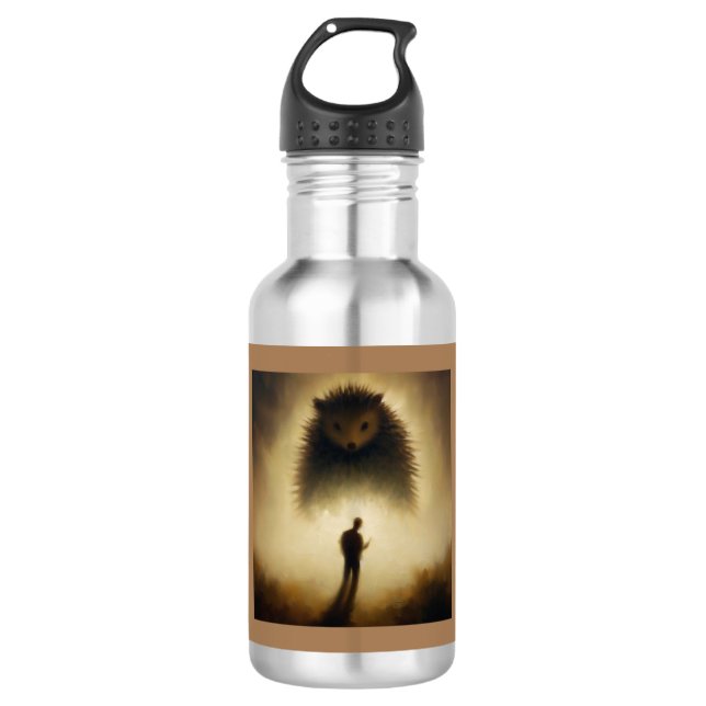 Botella De Agua Hedgehog 1 de Espíritu Animal (Anverso)