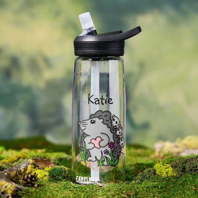 Botella De Agua Hedgehogs Personalizado personalizado (Exterior)