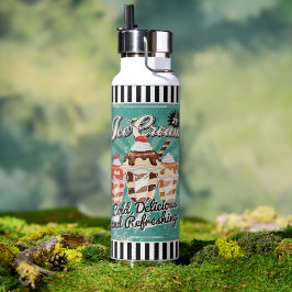 Botella de agua helada Retro Thor