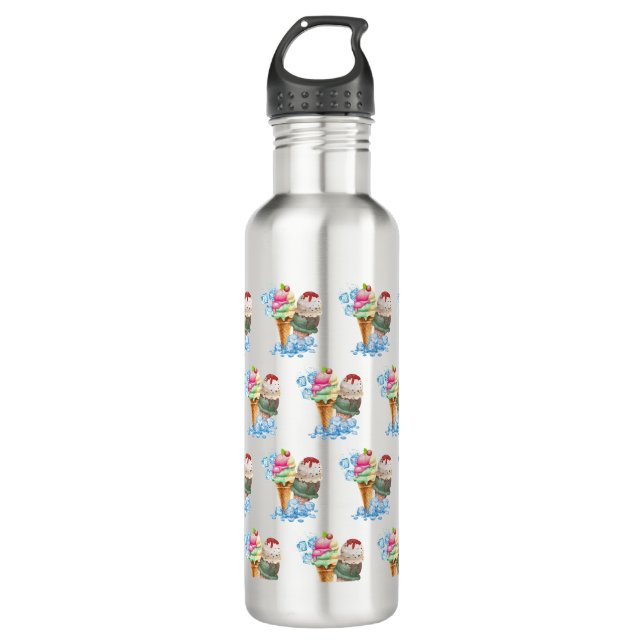 Botella De Agua helado (Anverso)