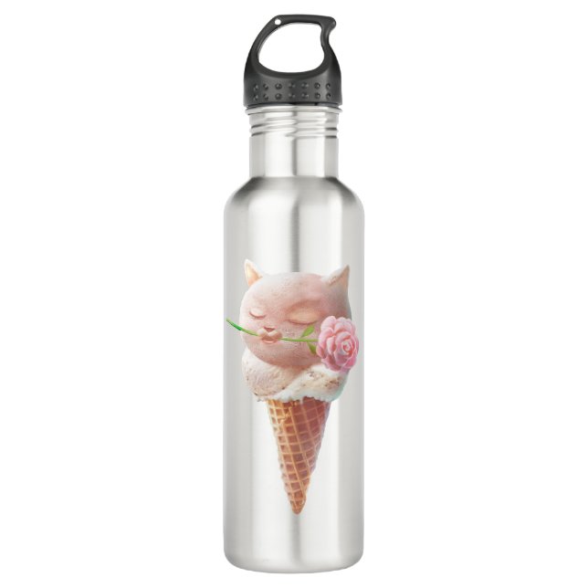Botella De Agua Helado Kitty - Rosy & Dreamy (Anverso)