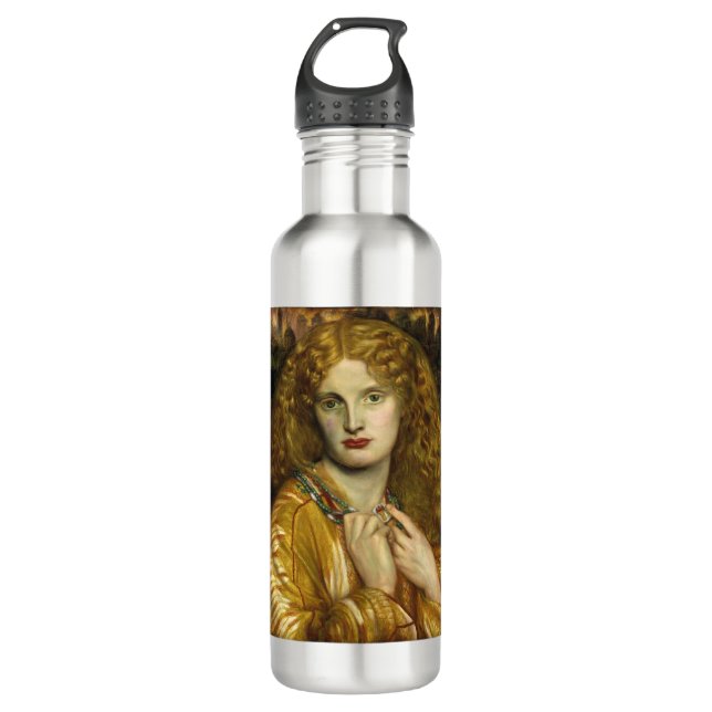 Botella De Agua Helen de Troy (de Dante Gabriel Rossetti) (Anverso)