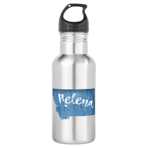 Botella De Agua Helena Montana Wood Grain