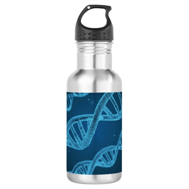 Botella De Agua Helix doble de ADN (Anverso)