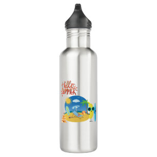 Botella De Agua Hello Summer Beach Scene