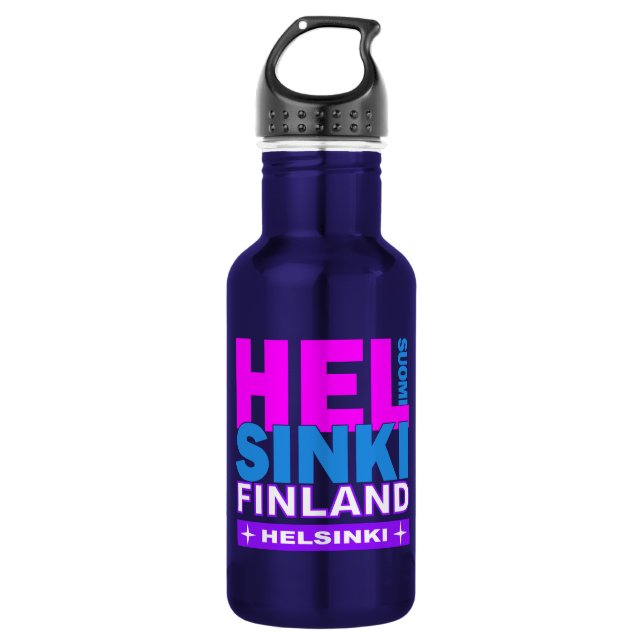 Botella De Agua HELSINKI Finlandia (Anverso)