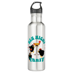 Botella De Agua Hen Night Fiesta, Bachelorette Party Funny Hens