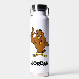 Botella De Agua Henery Hawk Yelling   Añadir su nombre