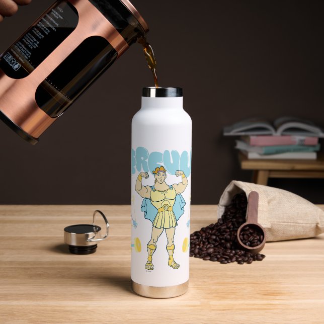 Botella De Agua Hercules Arrows and Dumbbells Flex Water Bottle (Café)