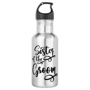 Botella De Agua Hermana del Groom