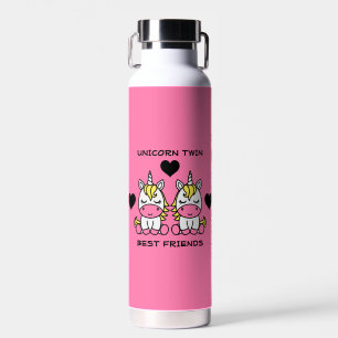 Botella De Agua Hermana gemela de Unicorn