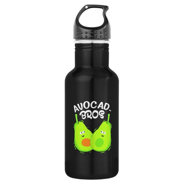 Botella De Agua Hermano Aguacate (Anverso)