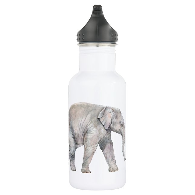 Botella De Agua Hermanos del elefante asiático (Derecha)