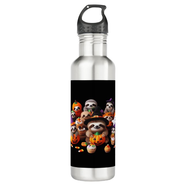 Botella De Agua Hermosa pereza camiseta clásica (Anverso)