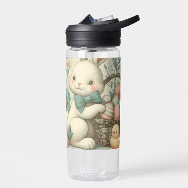 Botella De Agua Hermoso de Pascua y pollo (Izquierdo)
