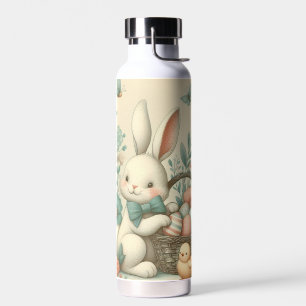 Botella De Agua Hermoso de Pascua y pollo