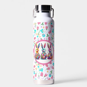 Botella De Agua Hermoso lindo, colorido 3 de Pascua