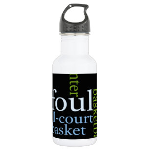 Botella De Agua Hermoso personalizable de diseño de arte moderno