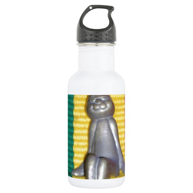 Botella De Agua Hermoso personalizable de diseño de arte moderno (Anverso)