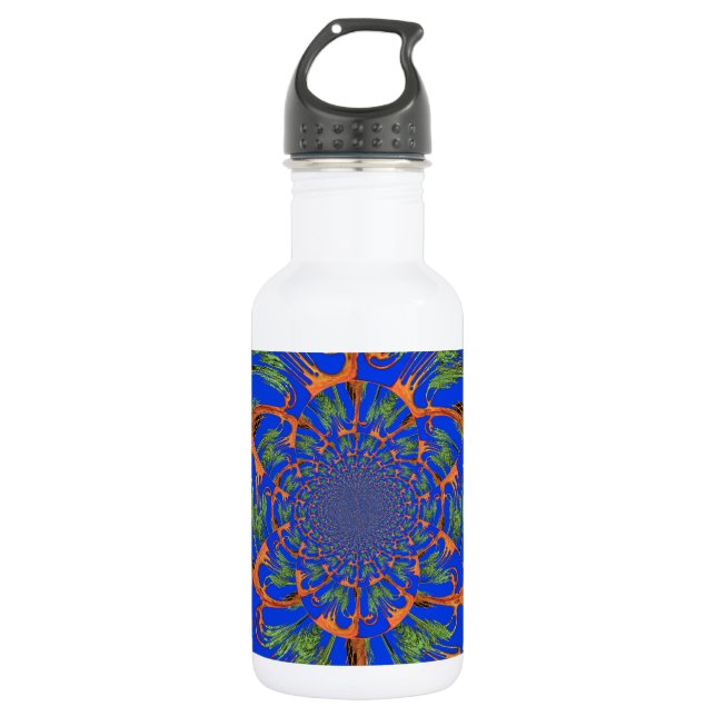 Botella De Agua Hermoso personalizable de diseño de arte moderno (Anverso)
