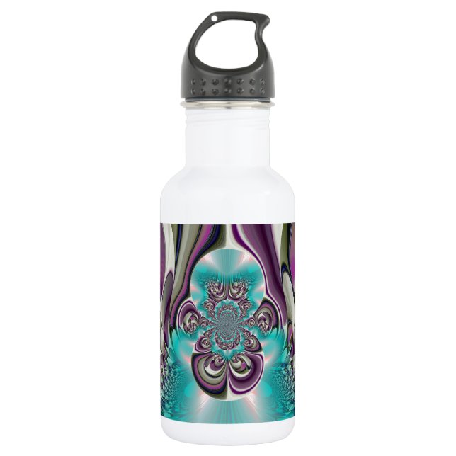 Botella De Agua Hermoso personalizable de diseño de arte moderno (Anverso)