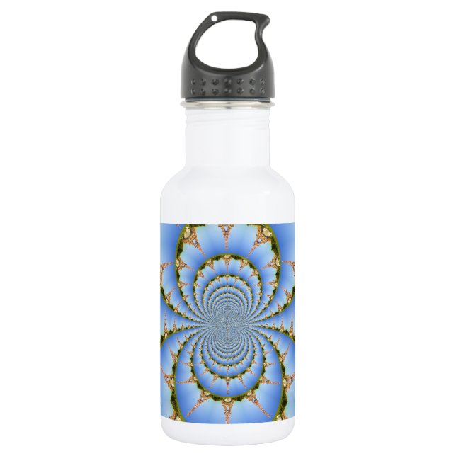 Botella De Agua Hermoso personalizable de diseño de arte moderno (Anverso)