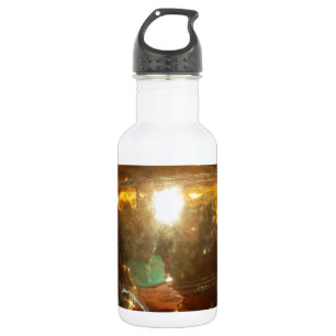 Botella De Agua Hermoso personalizable de diseño de arte moderno