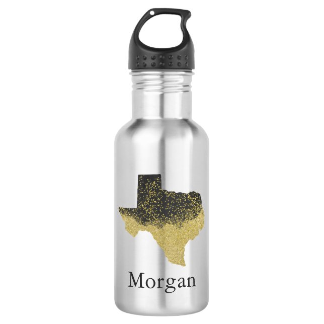 Botella De Agua Hermoso Texas (Anverso)