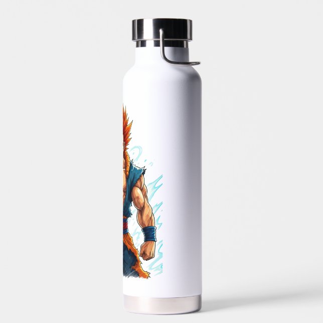 Botella De Agua héroe de anime otaku weeb calcomanía merch (Izquierdo)