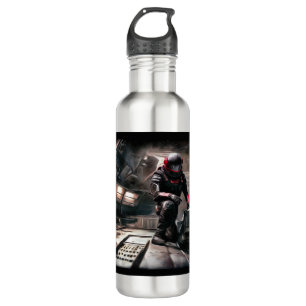 Botella De Agua Héroe de SF a bordo 3