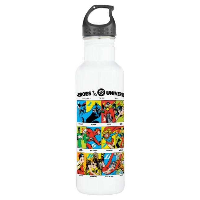 Botella De Agua Heroes of the DC™ Universe (Anverso)