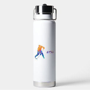 Botella de agua HFTL aislada