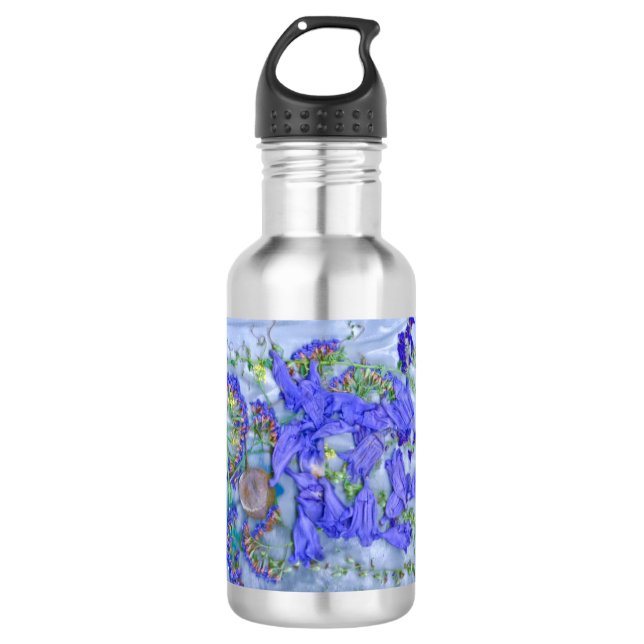 Botella De Agua Hidratación Jacaranda (Anverso)