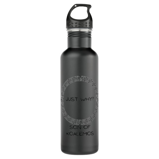 Botella De Agua hijo de Koalemos divertido (Anverso)