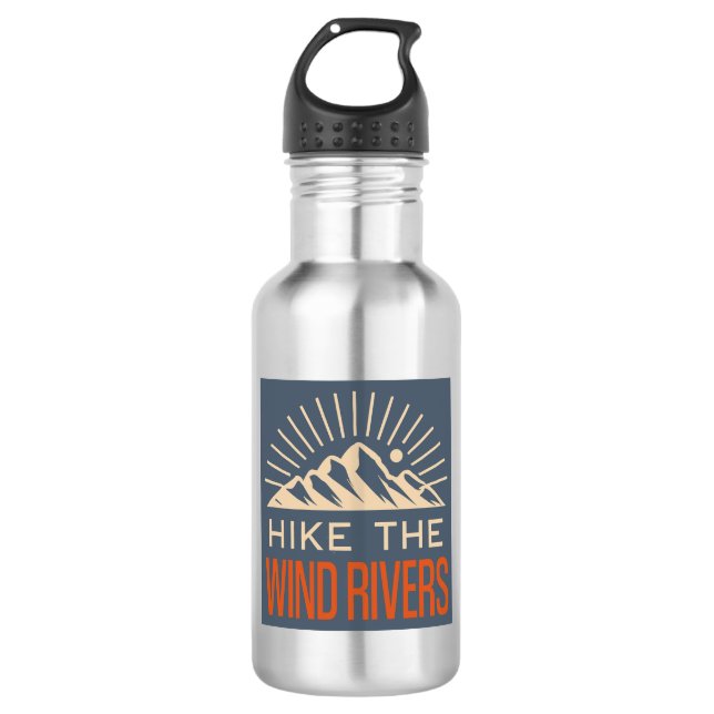 Botella De Agua Hike The Wind Rivers Sunburst (Anverso)