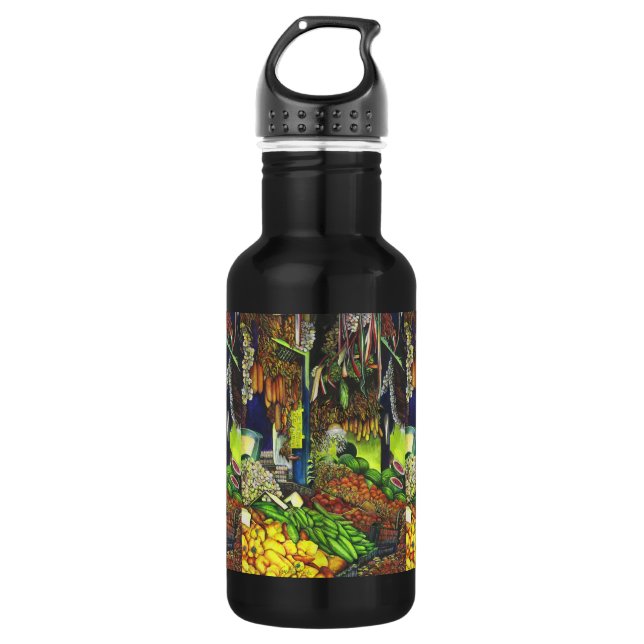 Botella De Agua Hilos comunes de las interacciones humanas (Anverso)