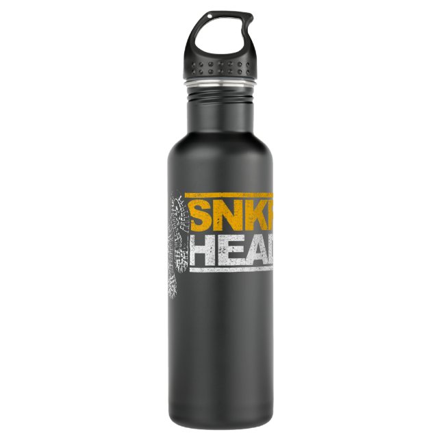Botella De Agua Hincha de Sneaker Snkr Shoes head (Anverso)