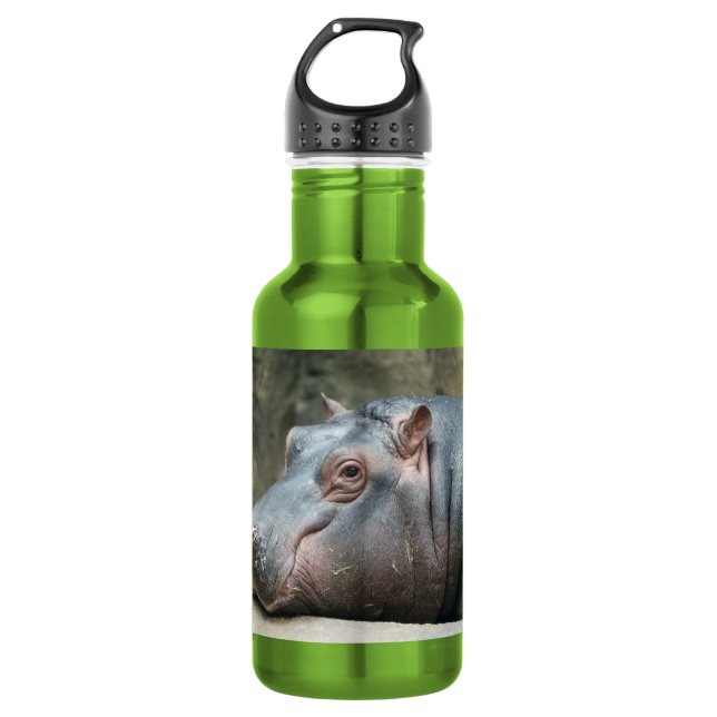 Botella De Agua Hipopótamo (Anverso)