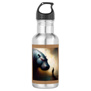 Botella De Agua Hipopótamo 2